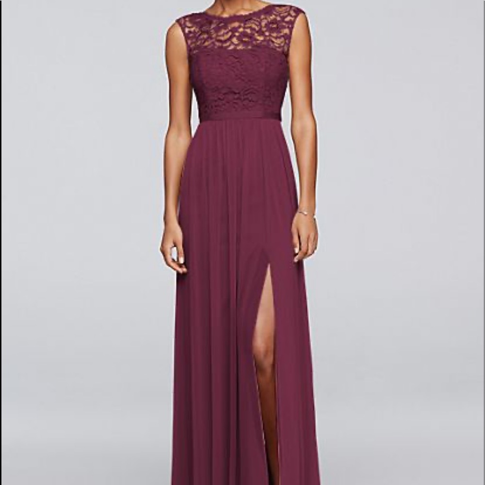 Davids’s Bridal F19328 Bridesmaid Dress